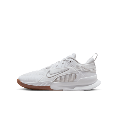 Nike Crosscourt Younger Older Kids Shoes White